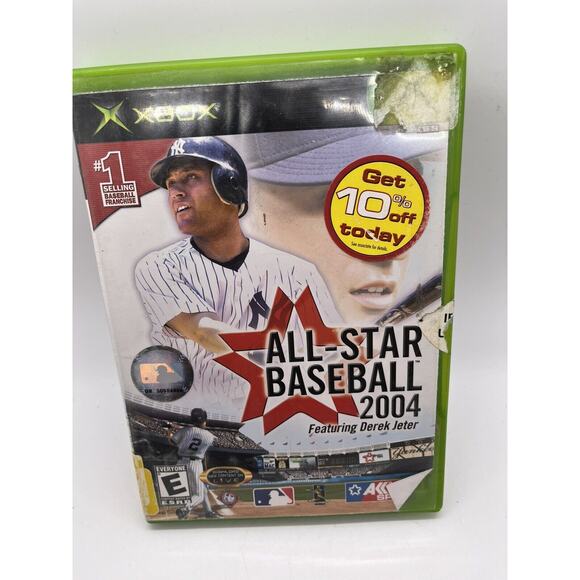 Sony Playstation 2 All Star Baseball 2004 Featuring Derek Jeter CIB - TESTED - Picture 1 of 8